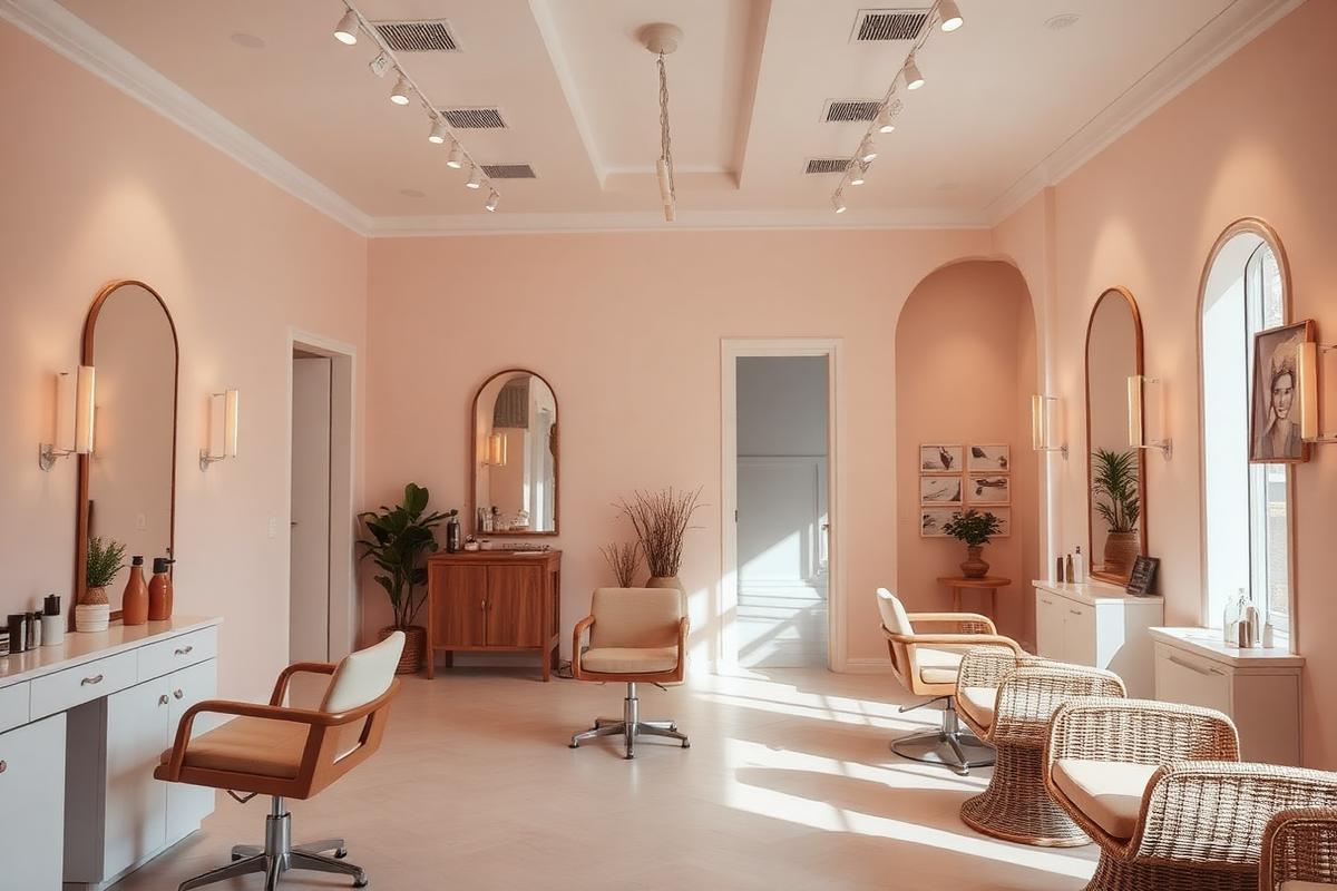 Interieur van een premium beauty salon
